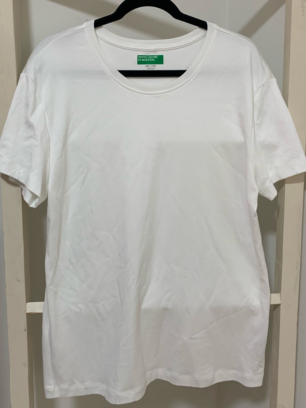 United Colors of Benetton Essential White Crewneck T-Shirt